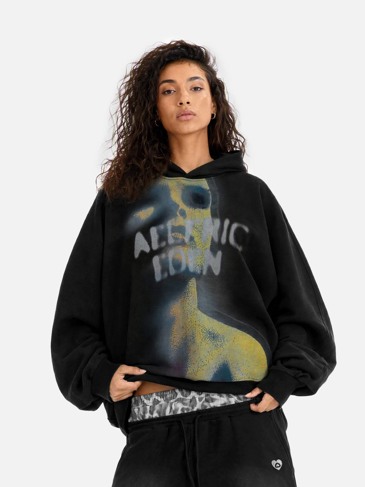 Thermal Print Hoodie
