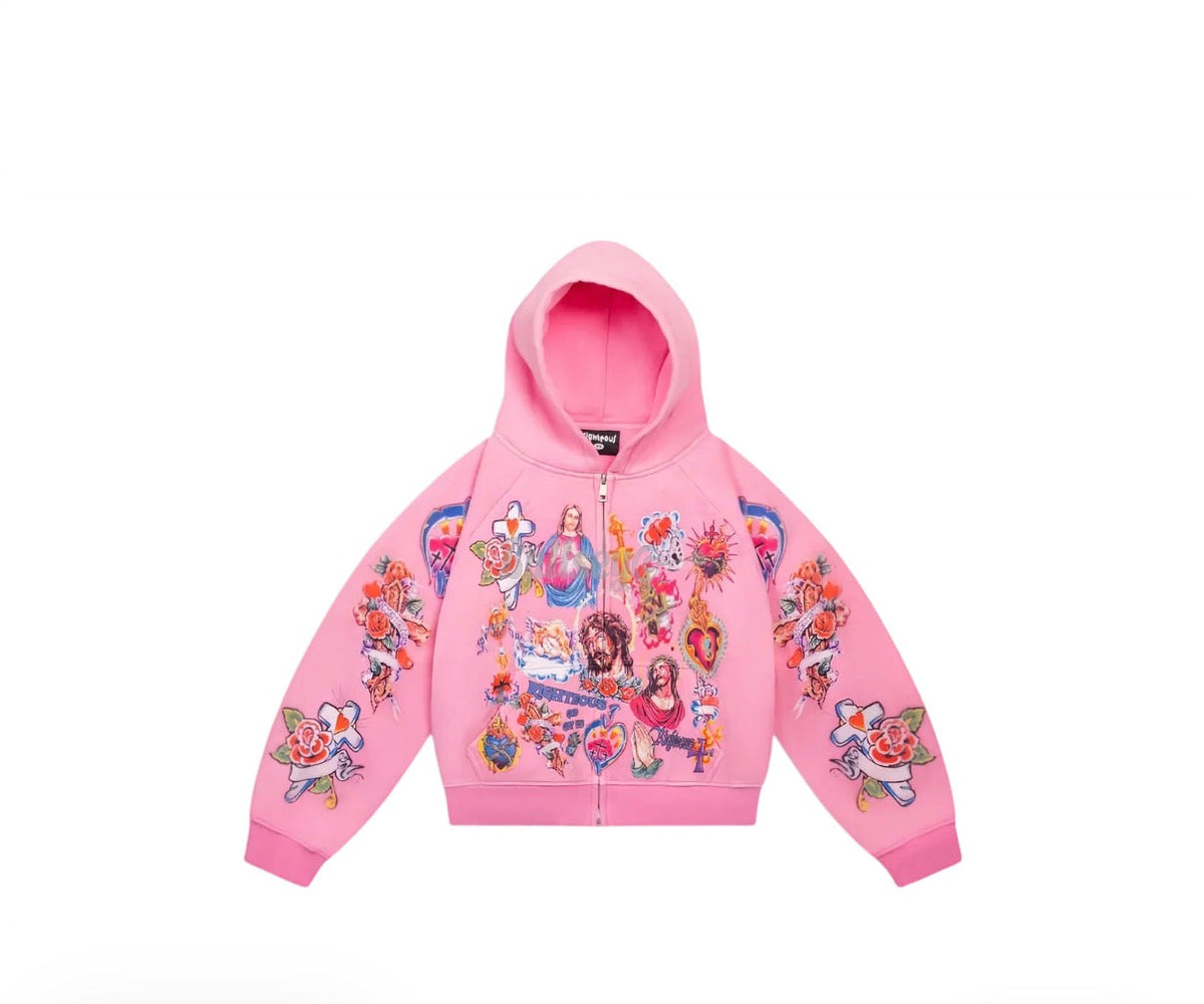 Jesus Zip Up Hoodie